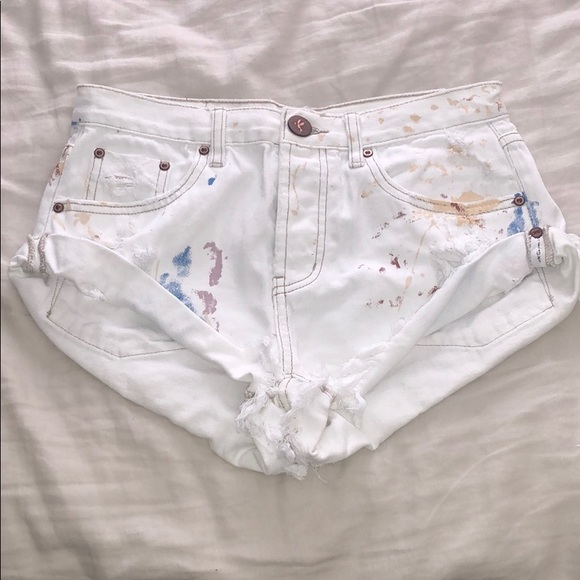 One Teaspoon Pants - One Teaspoon Bandit Jean shorts